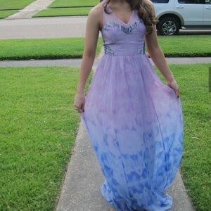 ADDISON Women’s Ombre Maxi Dress